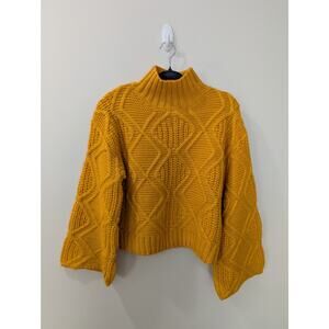 Sugar Lips Chunky Bell Sleeve Sweater